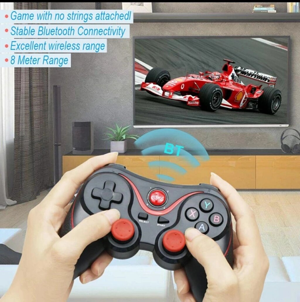 Джойстик геймпад для смарт-ТВ приставки андроїд android TV gamepad box від компанії Artiv - Інтернет-магазин - фото 1