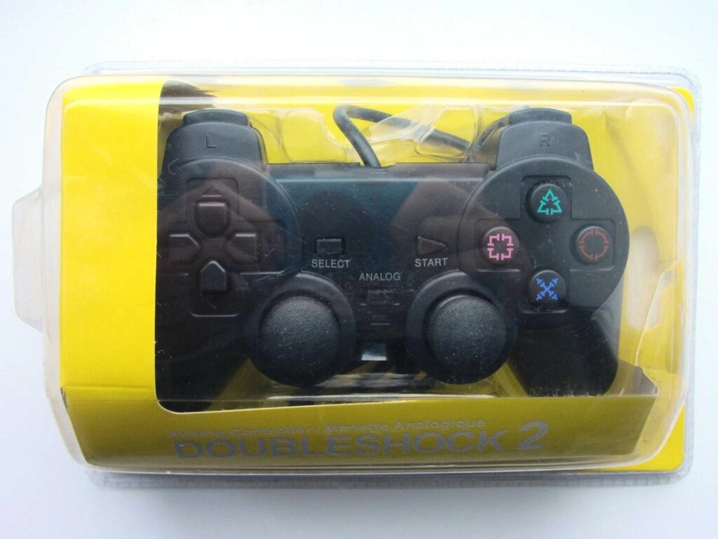 Джойстик геймпад дротовий для PlayStation 2 Double Shock PS2 від компанії Artiv - Інтернет-магазин - фото 1