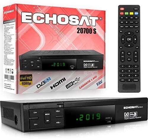 Echosat 20700 S – оновлений цифровий супутниковий ресивер (HDTV, DVB) від компанії Artiv - Інтернет-магазин - фото 1