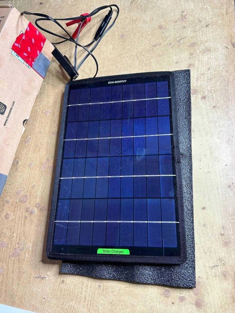 Екологічна сонячна панель 5W 12 V Charge Battery Charger Kit від компанії Artiv - Інтернет-магазин - фото 1