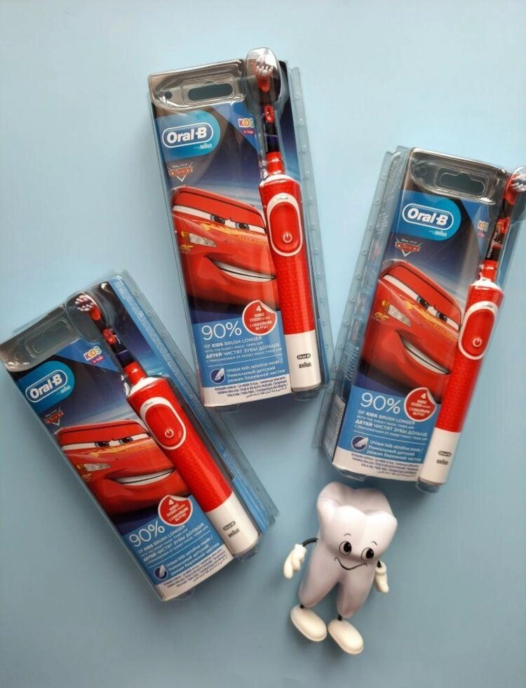Електрична зубна щітка-B! Батарея!! Дитина! Прати! від компанії Artiv - Інтернет-магазин - фото 1