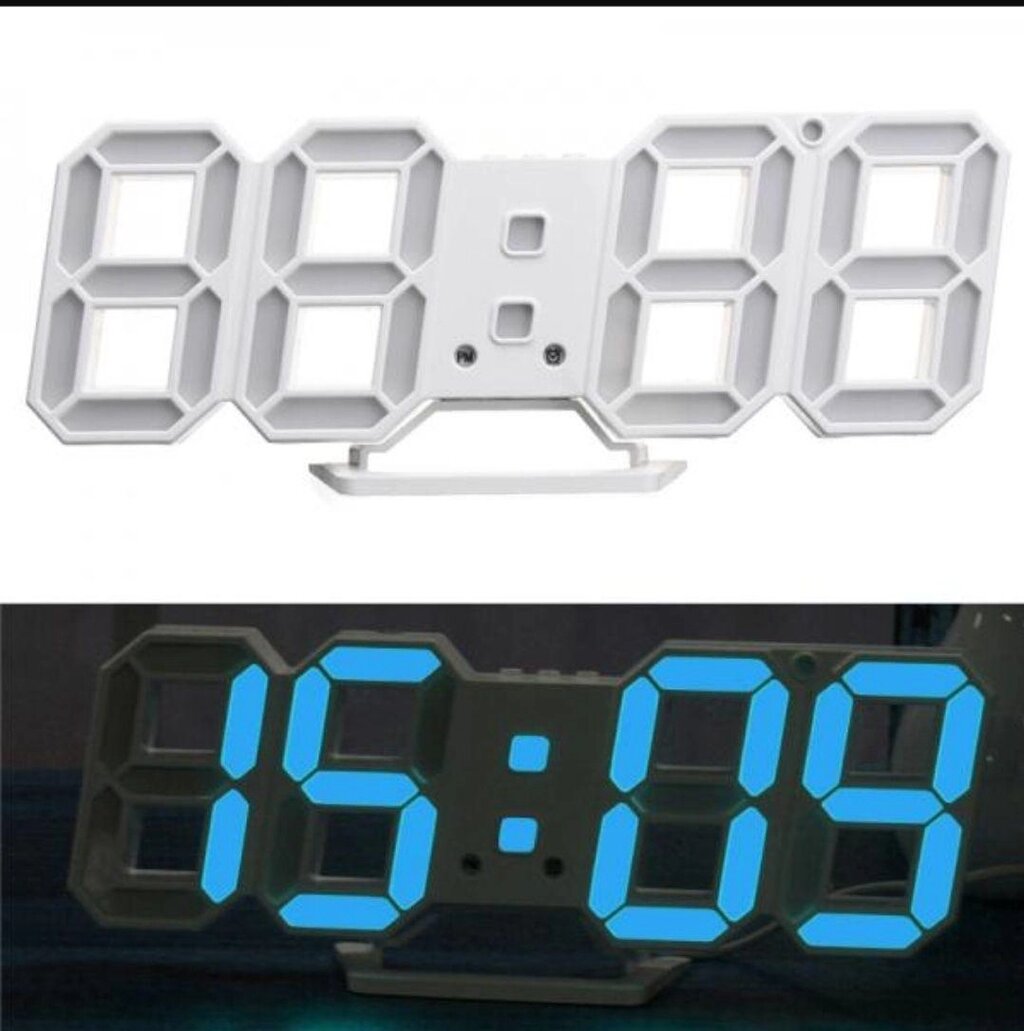 Електронний годинник з будильником і термометром Caixing CX-2218 від компанії Artiv - Інтернет-магазин - фото 1