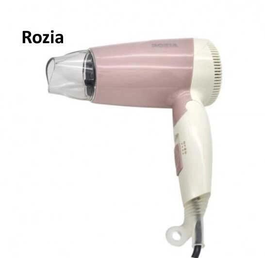 Фен для укладання волосся Rozia 1800 Вт, дорожній, складаний HC8191W від компанії Artiv - Інтернет-магазин - фото 1