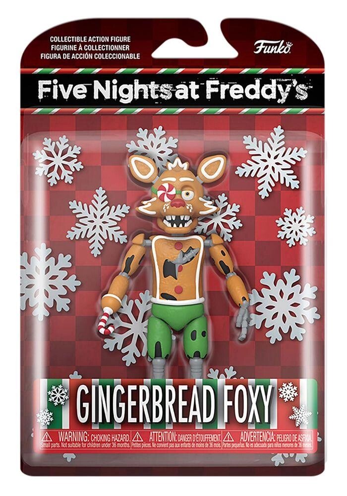 Фігурка 5 ночей з Фредді Five Nights At Freddy&#x27,s (FNAF) - Holiday Foxy від компанії Artiv - Інтернет-магазин - фото 1