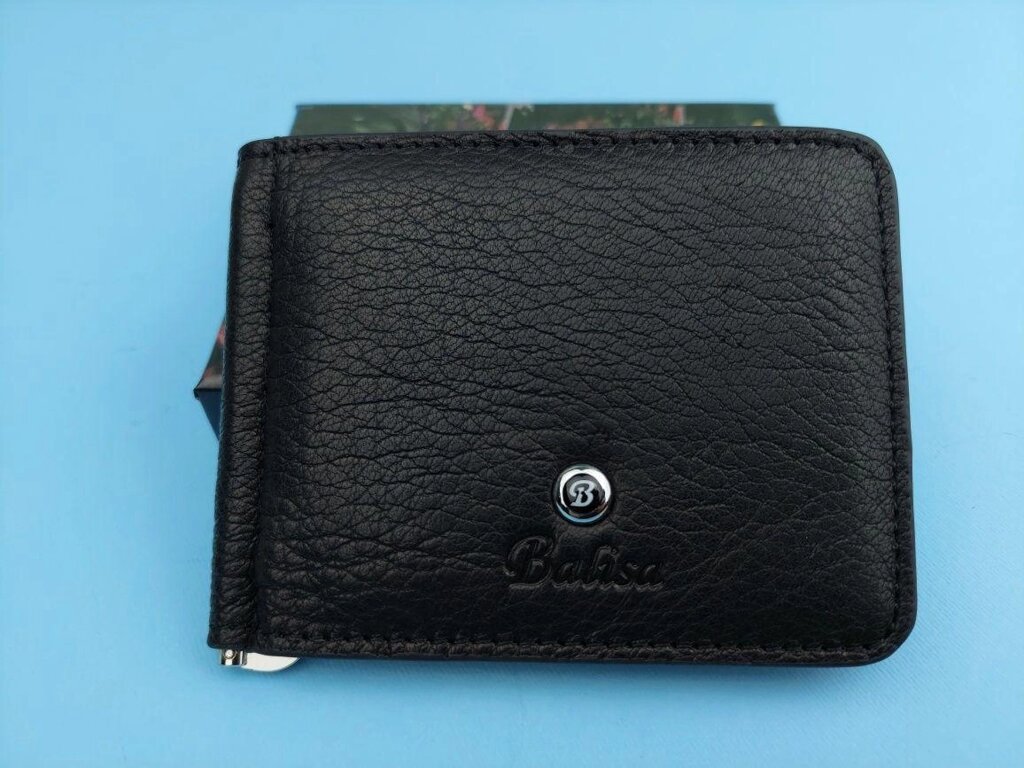 Гаманець чоловічий Balisa гаманець чоловічий шкіряний затискач для купюр від компанії Artiv - Інтернет-магазин - фото 1