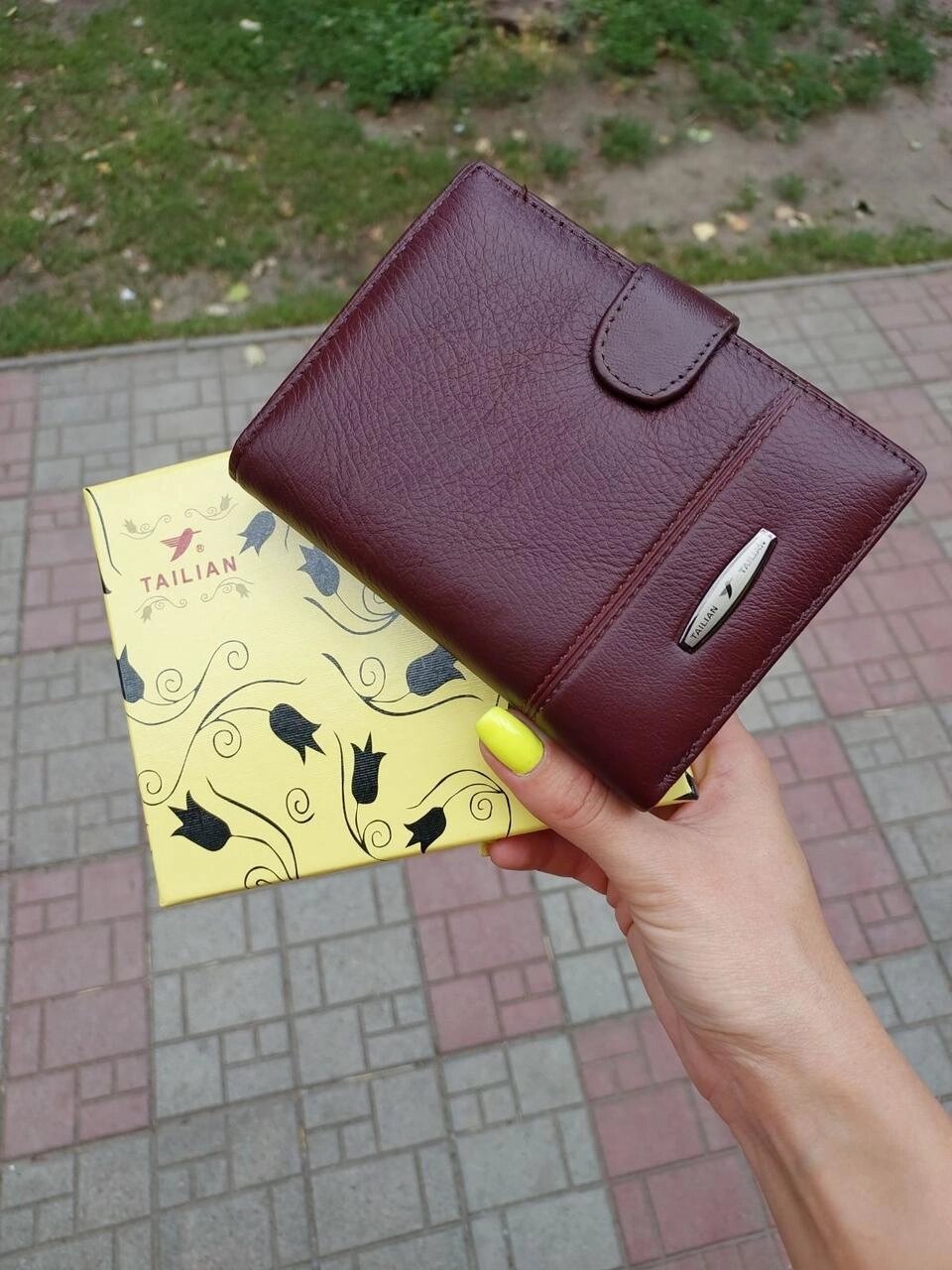 Гаманець чоловічий Tailian шкіряний гаманець чоловічий шкіряний портмоне від компанії Artiv - Інтернет-магазин - фото 1