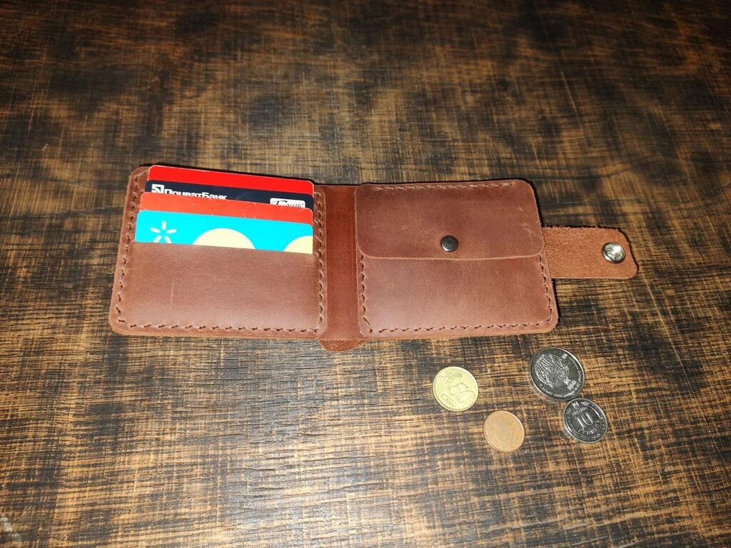 Гаманець портмоне гаманець натуральна шкіра ручна робота від компанії Artiv - Інтернет-магазин - фото 1