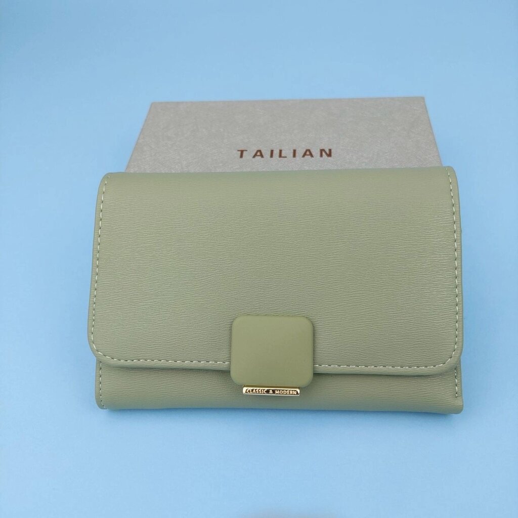 Гаманець жіноча хвоста, гаманці, Жіночий маленький зелений м'ятний від компанії Artiv - Інтернет-магазин - фото 1