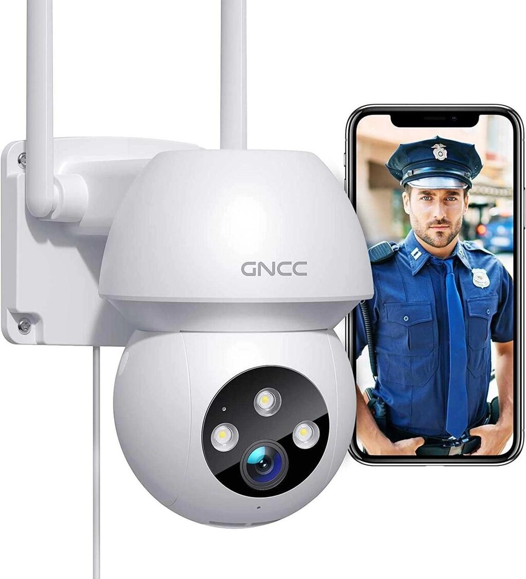 GNCC Бездротова зовнішня камера безпеки wifi від компанії Artiv - Інтернет-магазин - фото 1