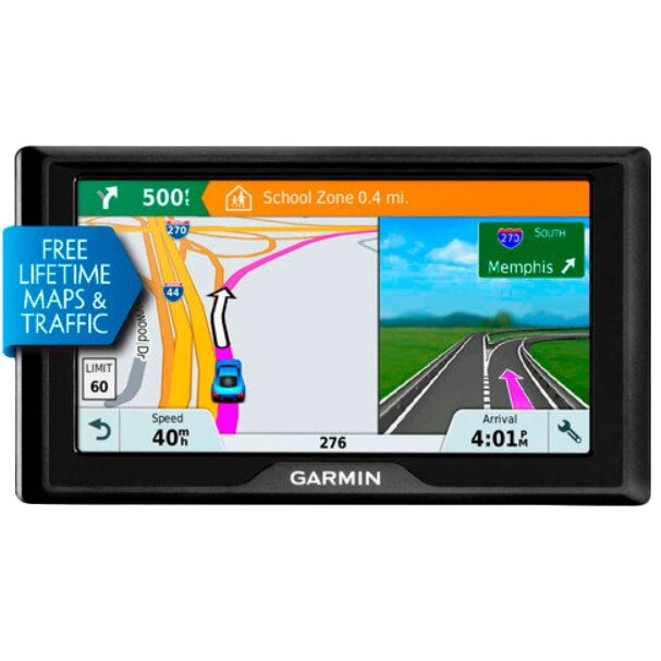 GPS-навігатор автомобільний Garmin Drive 61 LMT-S Black (010-01679-17) від компанії Artiv - Інтернет-магазин - фото 1