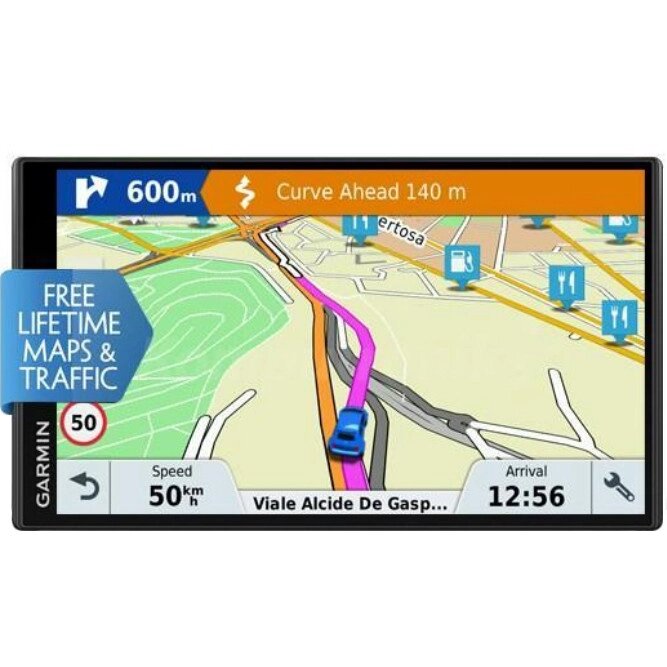 GPS-навігатор автомобільний Garmin DriveSmart 61 LMT-S Black (010-01681-17) від компанії Artiv - Інтернет-магазин - фото 1
