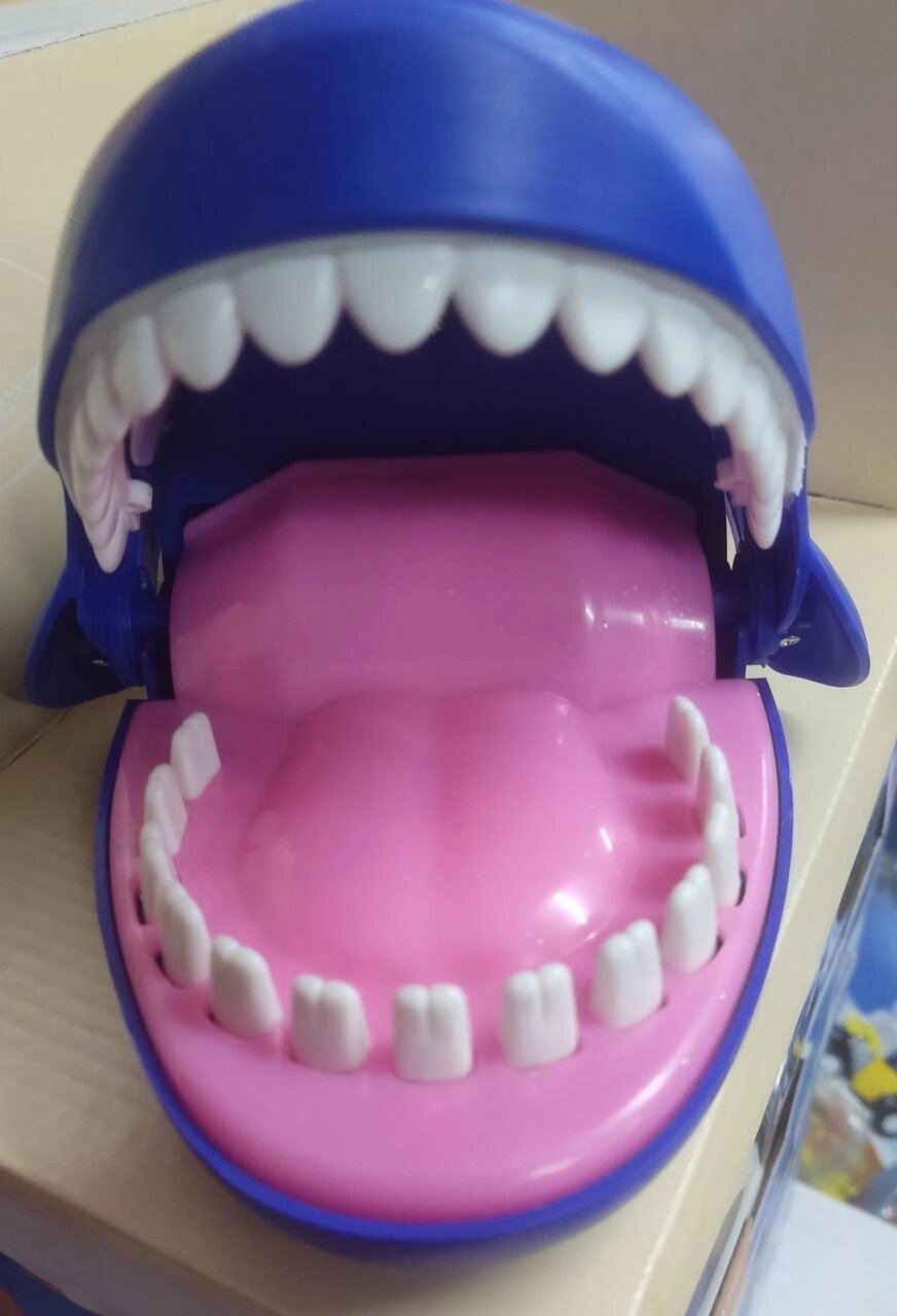 Гра Акула-кусючка зубастик кусака світло звук crazy shark + Подарунок! від компанії Artiv - Інтернет-магазин - фото 1