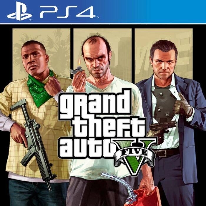 Grand Theft Auto V PS4/PS5 НЕ ДИСК Mafia 3 Watch Dogs 2 Legion GTA від компанії Artiv - Інтернет-магазин - фото 1