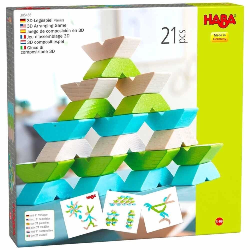 HABA-головоломка-конструктор 3D Varius, мозайка Варіус від компанії Artiv - Інтернет-магазин - фото 1