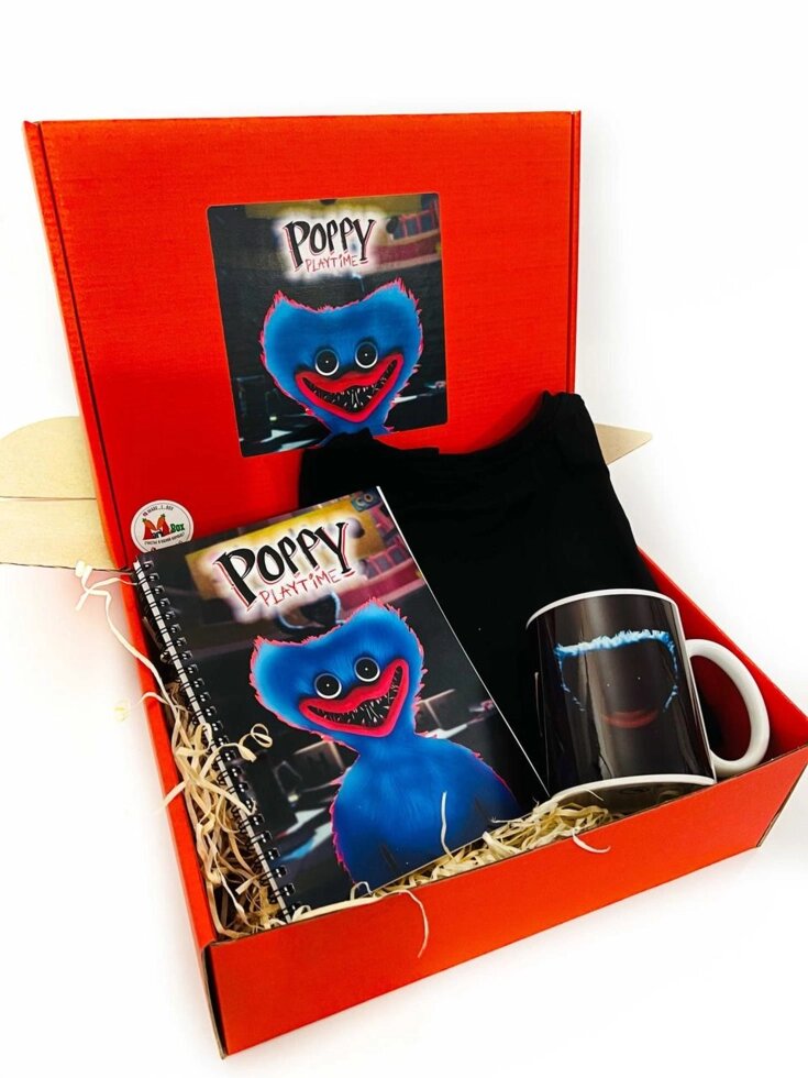Хагі Вагі набір Huggy Wuggy Poppy Playtime Подарунок Хаггі Ваггі від компанії Artiv - Інтернет-магазин - фото 1