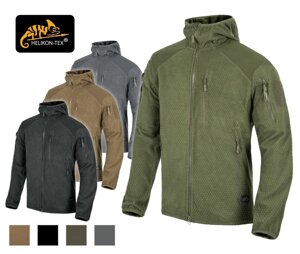 Helikon tex Alpha Hoodie куртка кофта худі СІТЧАСТИЙ ФЛІС з капюшоном