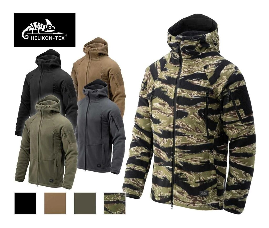 Helikon-tex Patriot Mk2 Hybrid Fleece куртки флісові капюшон топ бомба від компанії Artiv - Інтернет-магазин - фото 1