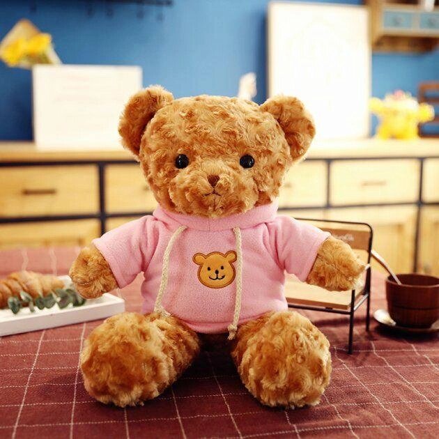 ХІТ! М'яка іграшка ведмідь в одязі, качечка Лалафанфан, плюшевий ведмедик від компанії Artiv - Інтернет-магазин - фото 1