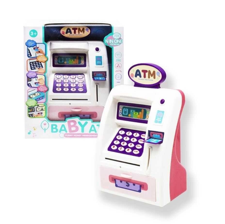 Ігра банкомат Baby ATM на батарейках. Подарункова коробка. від компанії Artiv - Інтернет-магазин - фото 1