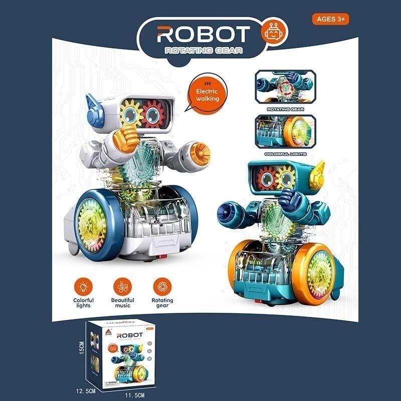 Іграшка Робот дитячий, підсвітка, шестерні, їздить від компанії Artiv - Інтернет-магазин - фото 1