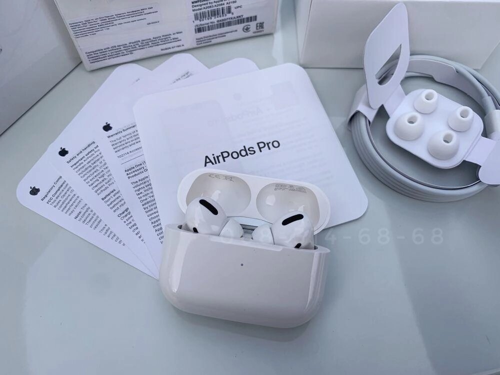 IOS 16‼ AirPods Pro 1562A Найкраща якість без відмінностей 1 в 1 R-setting від компанії Artiv - Інтернет-магазин - фото 1