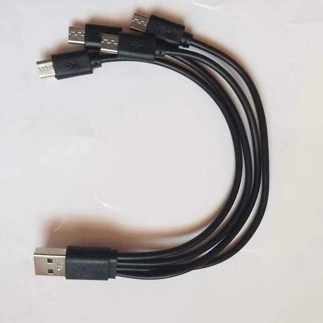 Кабель-перехідник USB у 4 USB C від компанії Artiv - Інтернет-магазин - фото 1