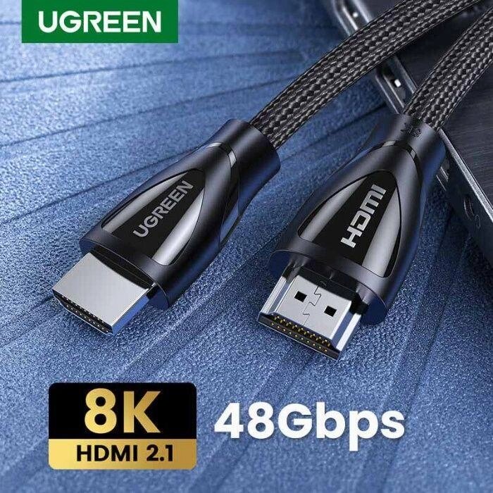 Кабель Ugreen HDMI 2.1 8K/60Hz 4K/120Hz HDR eARC VRR 3D Гарантія! від компанії Artiv - Інтернет-магазин - фото 1