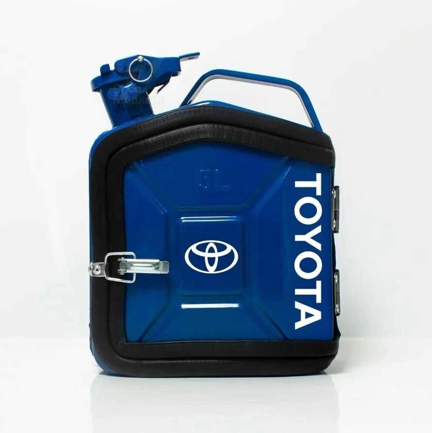 Каністра Бар 5 л. синя «Toyota», каністра з написом Тойота синя від компанії Artiv - Інтернет-магазин - фото 1