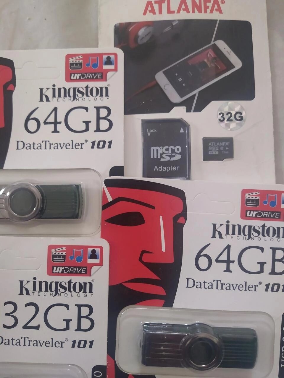 Карта пам&#x27, яті флеш картка 32 64 ГБ Gb Kingston від компанії Artiv - Інтернет-магазин - фото 1