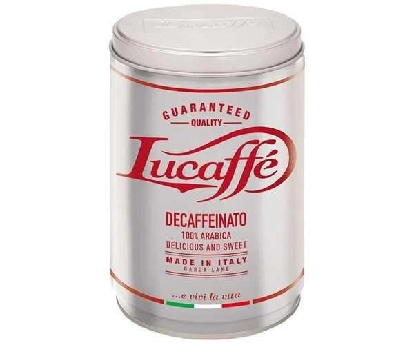 Кава Lucaffe Decaffeinato ж/б мелена, 250 г від компанії Artiv - Інтернет-магазин - фото 1