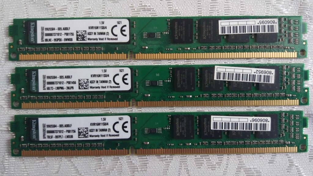 Kingston DDR3 4Gb 1600 MHz (KVR16N11S8/4) оперативна пам'ять від компанії Artiv - Інтернет-магазин - фото 1