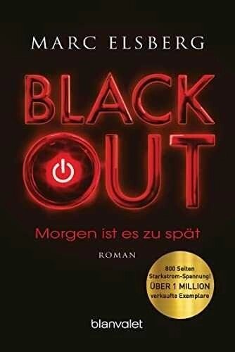 Книга BLACKOUT - Morgen ist es zu spät: Roman/Marc Elsberg немецкий DE від компанії Artiv - Інтернет-магазин - фото 1