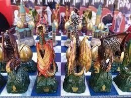 Колекційні шахи Гаррі Поттера Дракони Терміново! від компанії Artiv - Інтернет-магазин - фото 1
