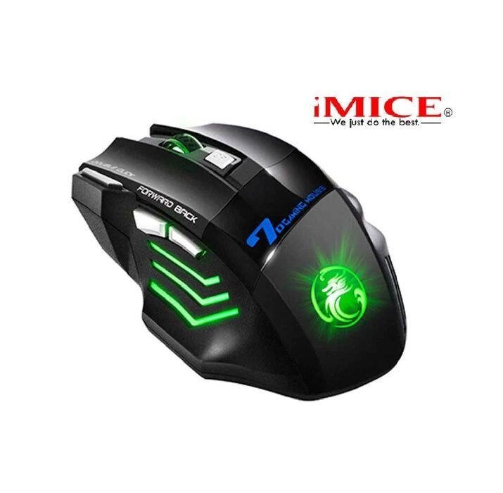 Комп'ютерна ігрова USB миша X7 IMICE безшумна-мишка ведмедик міш міш від компанії Artiv - Інтернет-магазин - фото 1