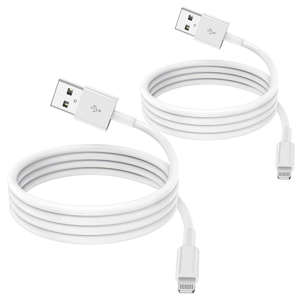 Комплект 2 шт. кабель Apple Lightning-USB 2метра від компанії Artiv - Інтернет-магазин - фото 1