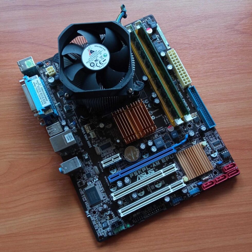 Комплект s775 Intel Core 2 Quad Q9400 (4 ядра) / DDR2 4GB від компанії Artiv - Інтернет-магазин - фото 1