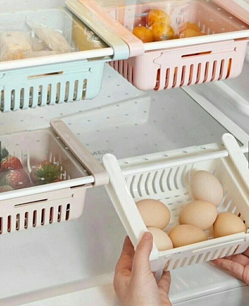 Контейнер для холодильника, органайзер-розсувна полиця. від компанії Artiv - Інтернет-магазин - фото 1