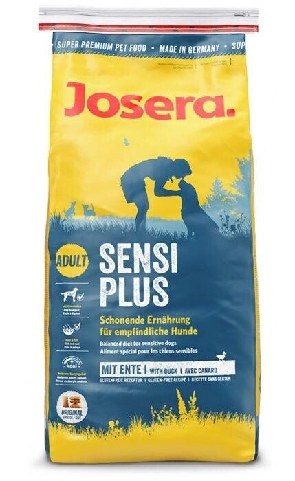 Корм для собак JOSERA SENSI PLUS (Йозера Сенсі Плюс) 15кг, знижка 15% від компанії Artiv - Інтернет-магазин - фото 1
