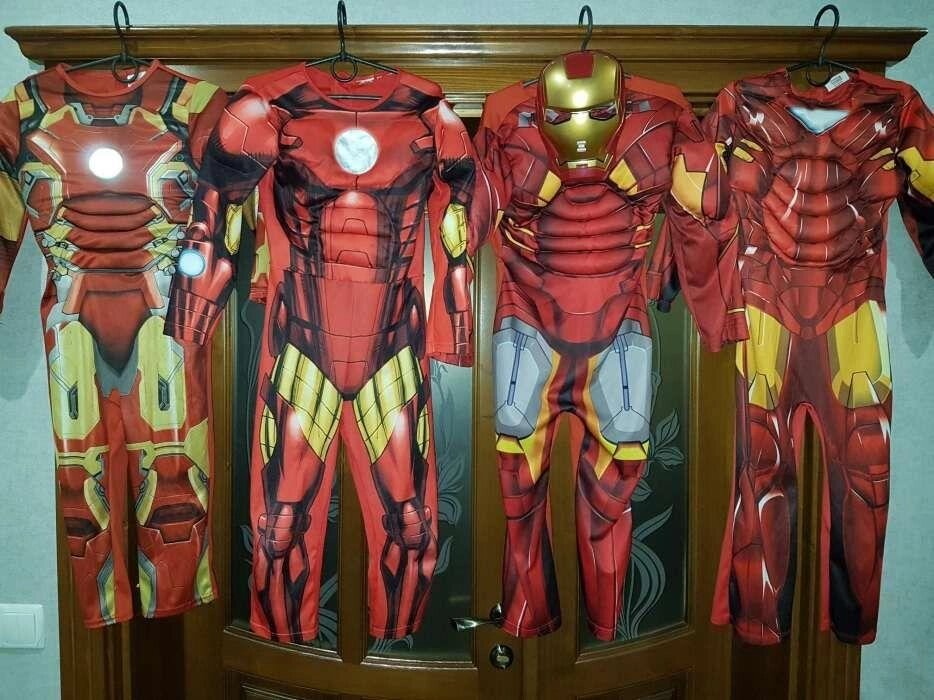 Костюми Залізної людини / Marvel, Iron men / на зріст 90-150см. від компанії Artiv - Інтернет-магазин - фото 1