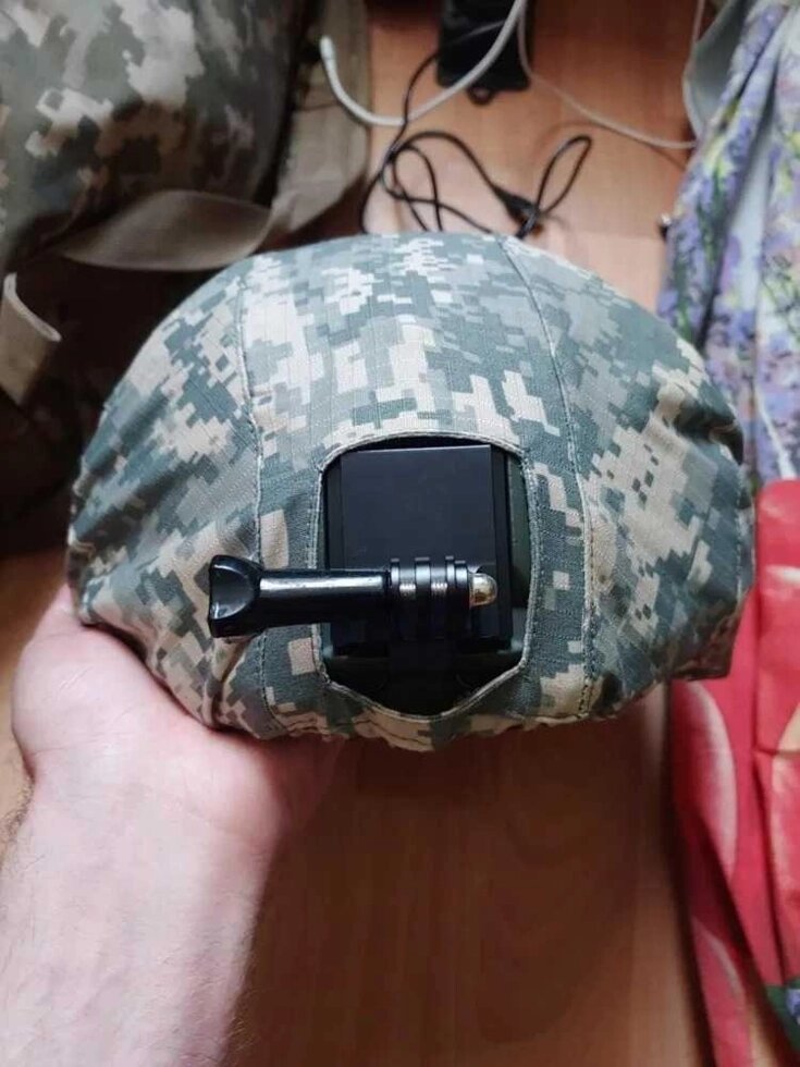 Кріплення GoPro в шрауд ПНО на військовий тактичний шолом. Якість! від компанії Artiv - Інтернет-магазин - фото 1