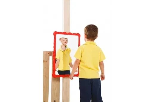 Криве дзеркало KBT для дитячого майданчика Зелений колір від компанії Artiv - Інтернет-магазин - фото 1