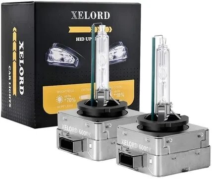 Ксенонові лампи для фар XELORD D3S 6000K 35W 12V від компанії Artiv - Інтернет-магазин - фото 1