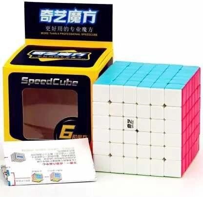 Кубик Рубика 6х6 QiYi Qifan (кольоровий пластик) від компанії Artiv - Інтернет-магазин - фото 1
