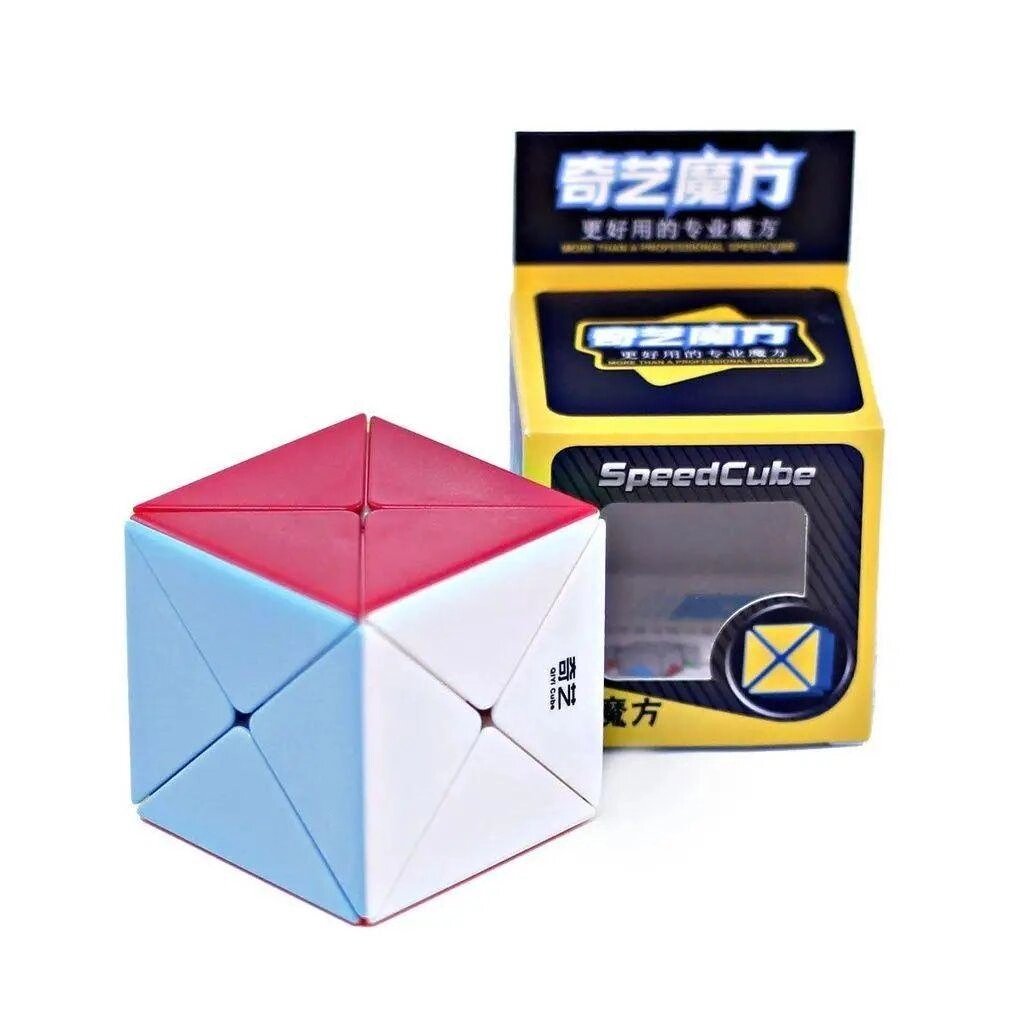 Кубик Рубика X-Cube QiYi (Діно-куб) (кольоровий пластик) (головоломки) від компанії Artiv - Інтернет-магазин - фото 1