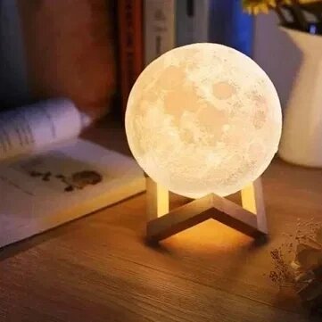 Лампа Місяць 3D Moon Lamp Настільний нічник Magic 3D Moon Ligh 3 РОЗМІРА від компанії Artiv - Інтернет-магазин - фото 1