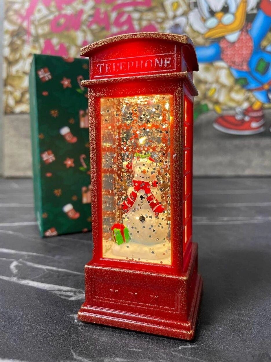 Лампа новорічна, Світильник сніговик, лампа новий рік від компанії Artiv - Інтернет-магазин - фото 1