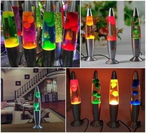 Лава лампа, нічник лаванна лампа, Lava lamp, magma lamp, парафінова