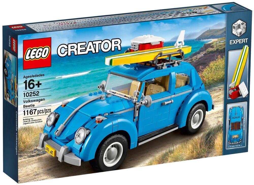 Лего конструктор LEGO Creator VOLKSWAGEN BEETLE 10252 від компанії Artiv - Інтернет-магазин - фото 1