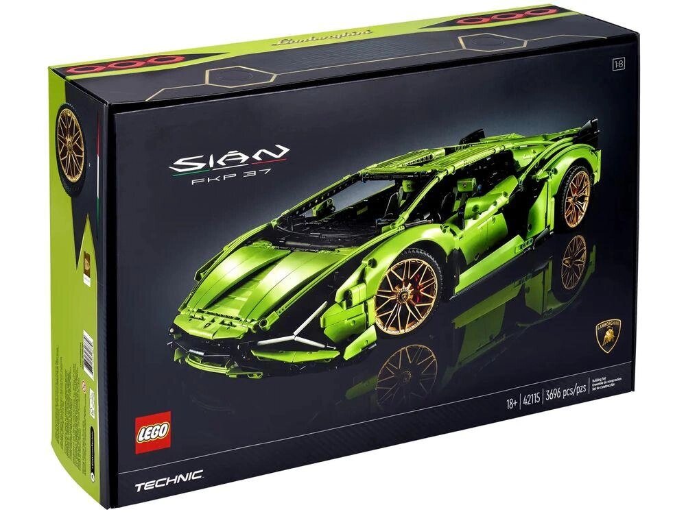 Лего LEGO Technic Lamborghini Sian FKP 37 42115 від компанії Artiv - Інтернет-магазин - фото 1