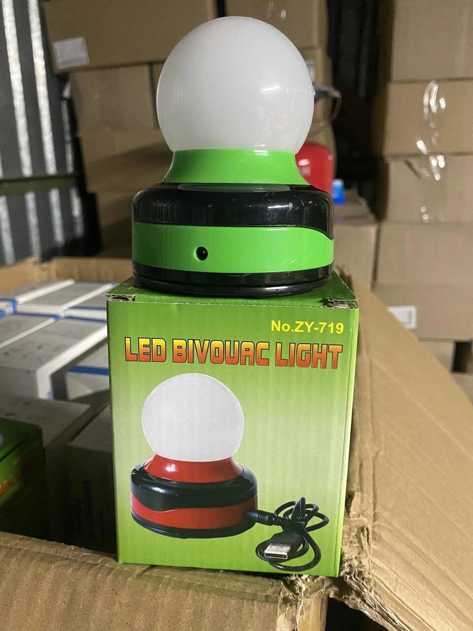 Ліхтар-лампа кулька на 3 АА пальчикові батарейки/акумулятор від компанії Artiv - Інтернет-магазин - фото 1